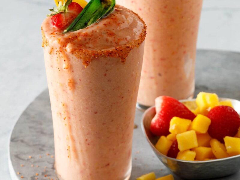 Spicy Banana Mango Smoothie