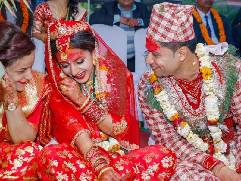 Nepal marriage rite