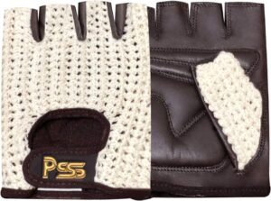 Padded gloves for weighlifters